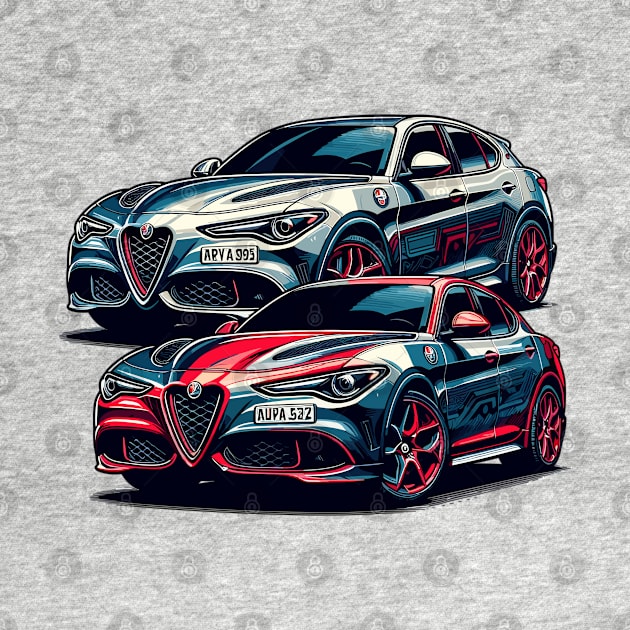 Alfa Romeo Stelvio by Vehicles-Art